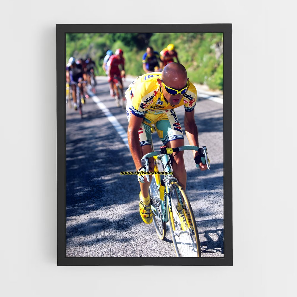 Poster La Montée de Marco – affiche Cyclisme (vue 2)